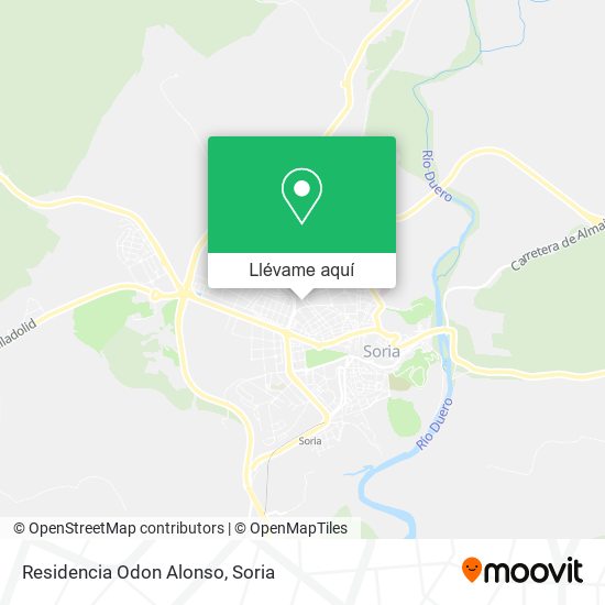 Mapa Residencia Odon Alonso