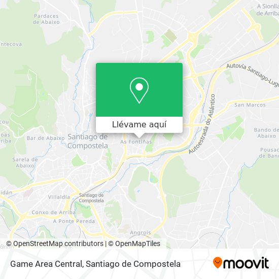 Como Llegar A Game Area Central En Santiago De Compostela En Autobus