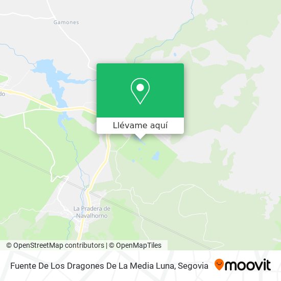 Mapa Fuente De Los Dragones De La Media Luna