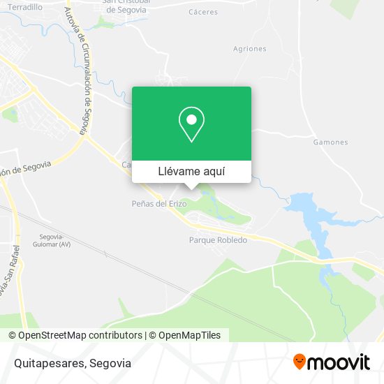 Mapa Quitapesares