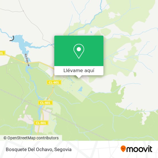 Mapa Bosquete Del Ochavo