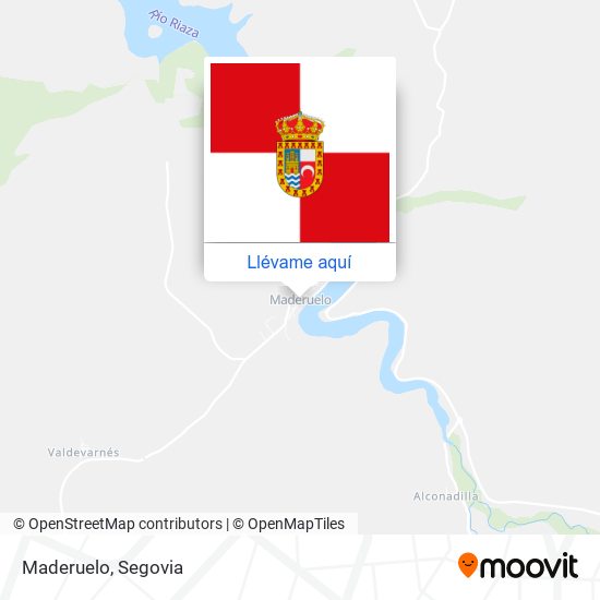 Mapa Maderuelo