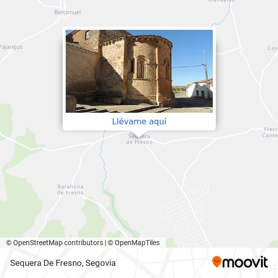 Mapa Sequera De Fresno