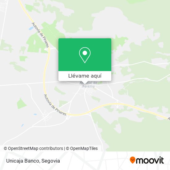 Mapa Unicaja Banco