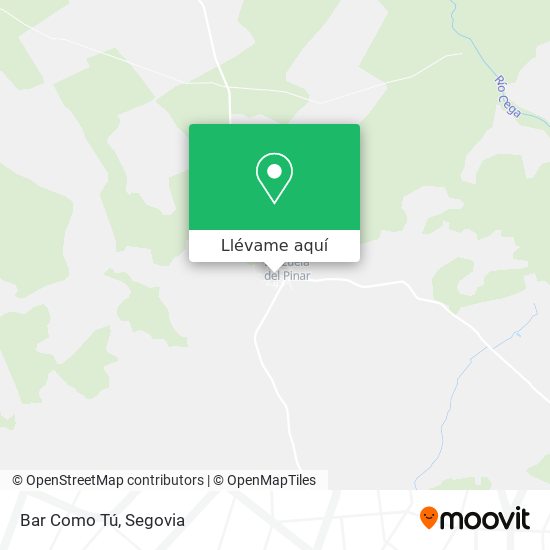Mapa Bar Como Tú