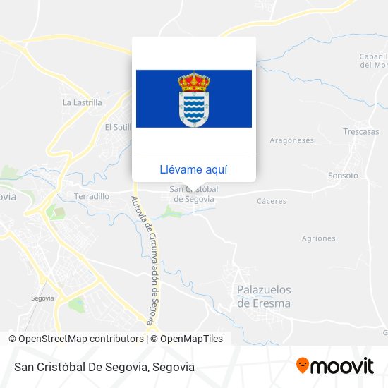 Mapa San Cristóbal De Segovia