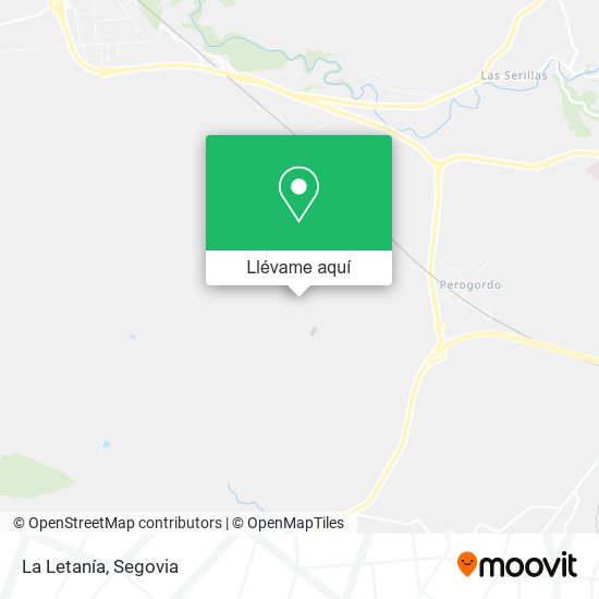 Mapa La Letanía