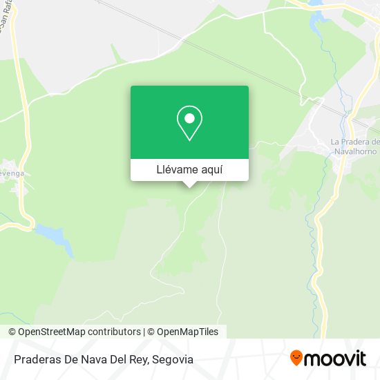 Mapa Praderas De Nava Del Rey