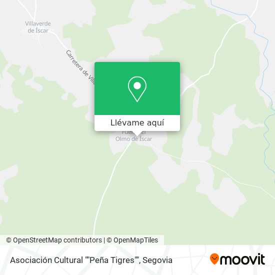 Mapa Asociación Cultural ""Peña Tigres""