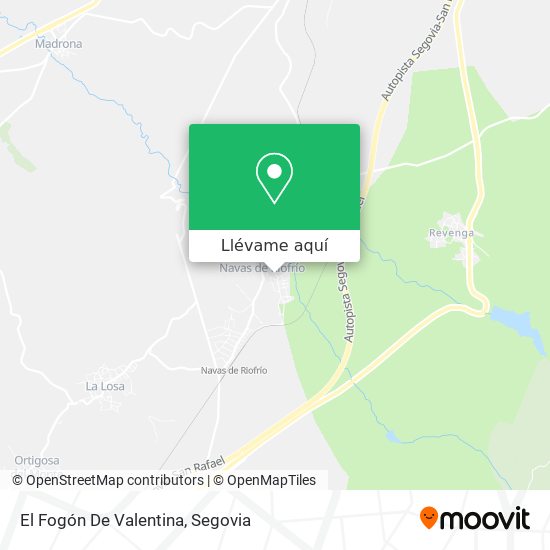 Mapa El Fogón De Valentina