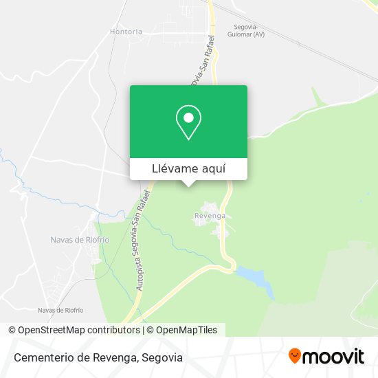 Mapa Cementerio de Revenga