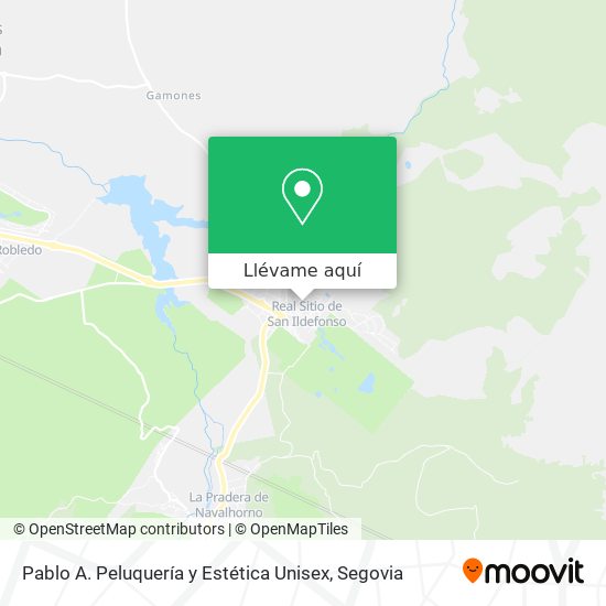 Mapa Pablo A. Peluquería y Estética Unisex