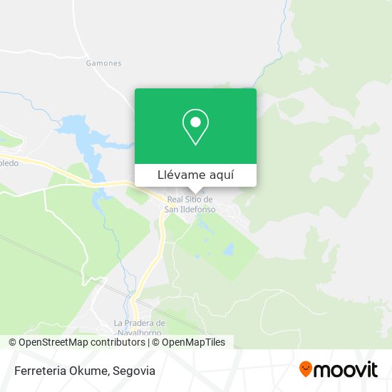 Mapa Ferreteria Okume