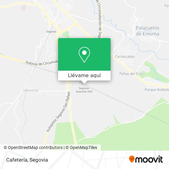 Mapa Cafetería
