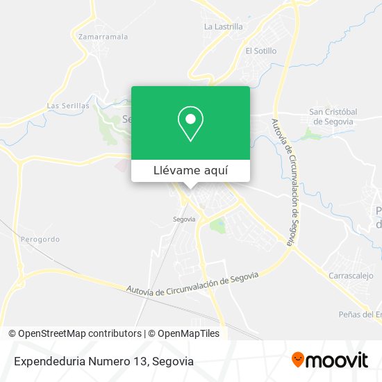 Mapa Expendeduria Numero 13