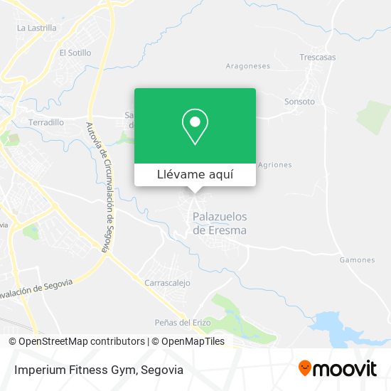 Mapa Imperium Fitness Gym