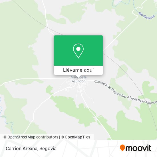 Mapa Carrion Arexna