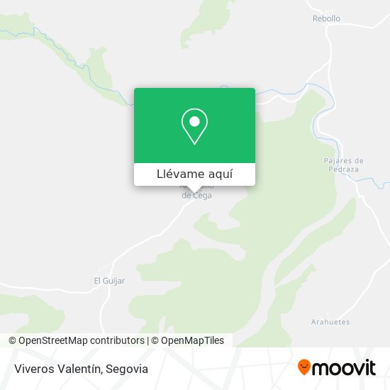 Mapa Viveros Valentín