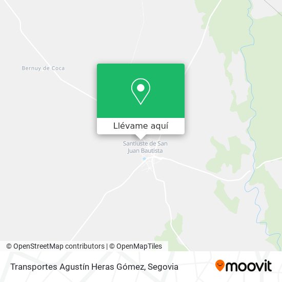 Mapa Transportes Agustín Heras Gómez
