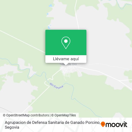 Mapa Agrupacion de Defensa Sanitaria de Ganado Porcino