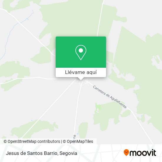 Mapa Jesus de Santos Barrio