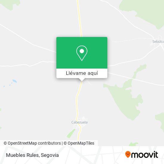 Mapa Muebles Rules