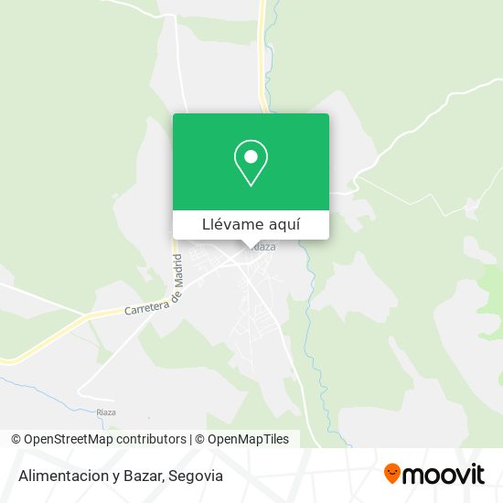 Mapa Alimentacion y Bazar