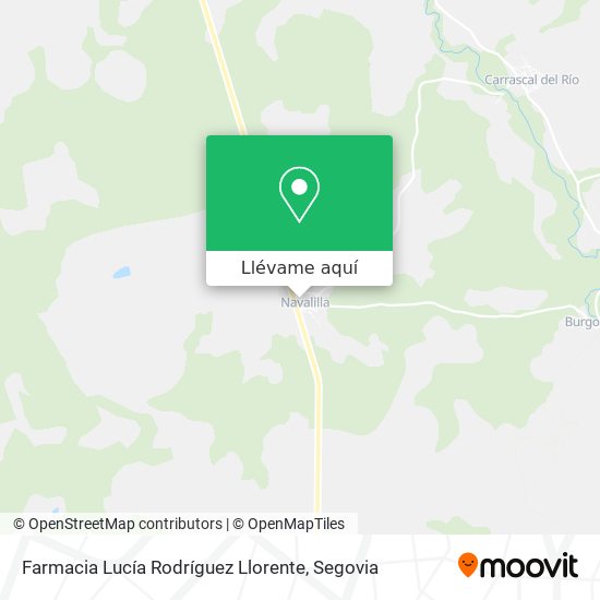 Mapa Farmacia Lucía Rodríguez Llorente