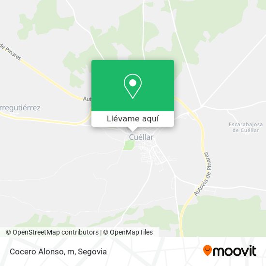 Mapa Cocero Alonso, m