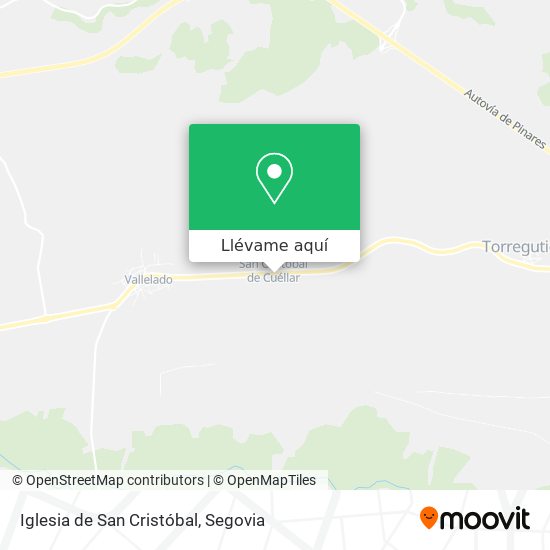 Mapa Iglesia de San Cristóbal