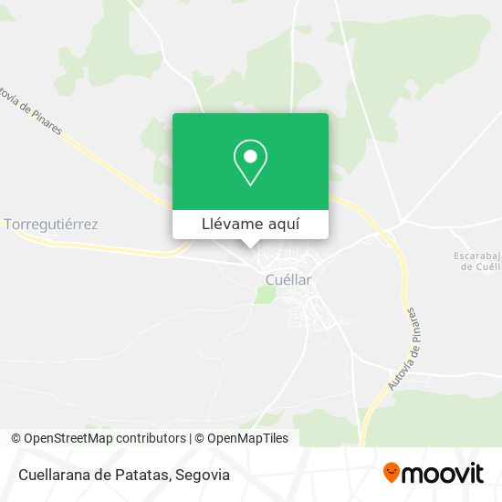 Mapa Cuellarana de Patatas