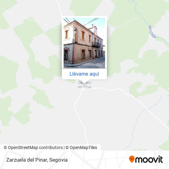 Mapa Zarzuela del Pinar