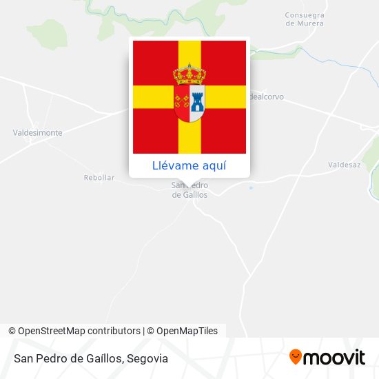 Mapa San Pedro de Gaíllos