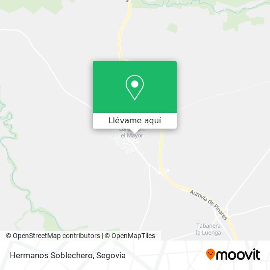Mapa Hermanos Soblechero