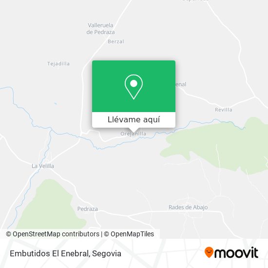 Mapa Embutidos El Enebral