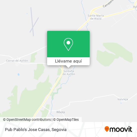 Mapa Pub Pablo's Jose Casas