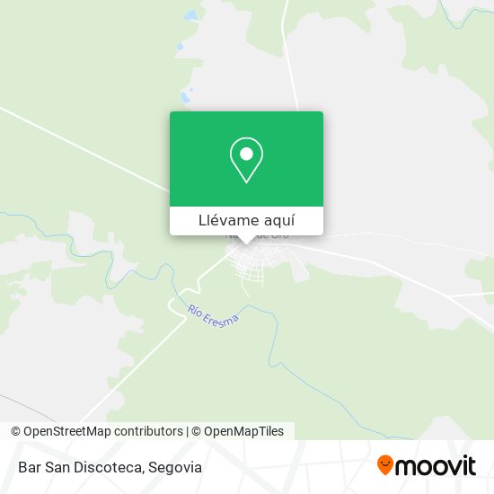 Mapa Bar San Discoteca