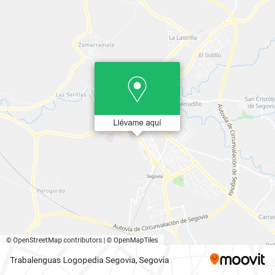 Mapa Trabalenguas Logopedia Segovia