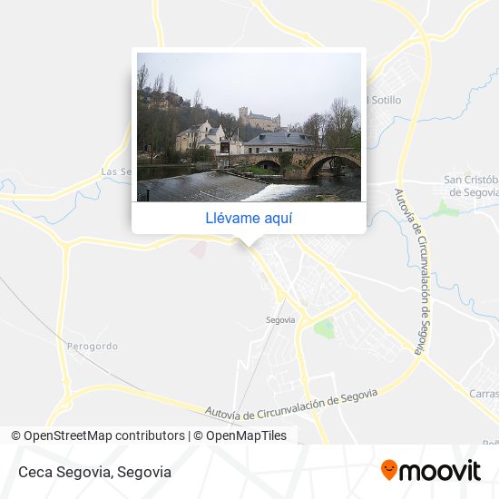 Mapa Ceca Segovia