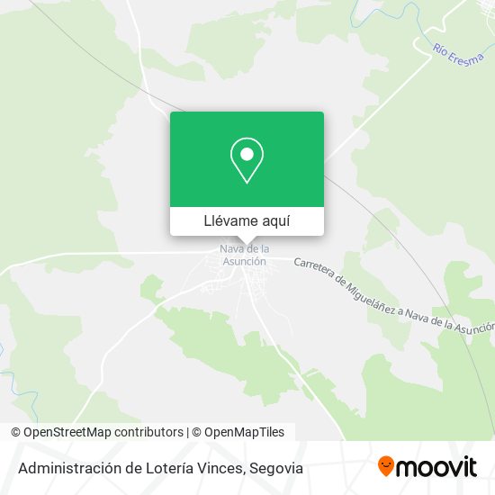Mapa Administración de Lotería Vinces