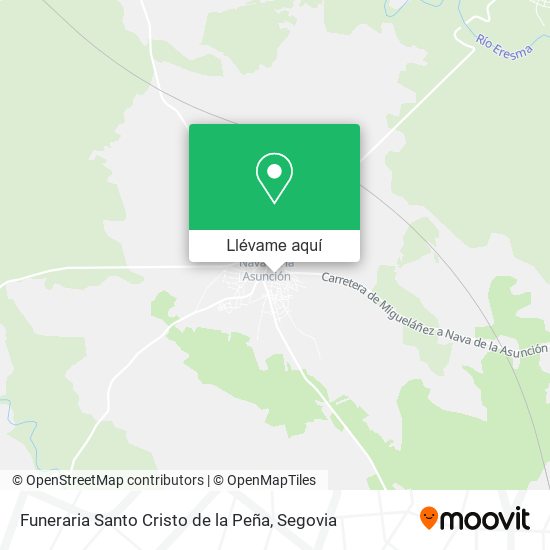 Mapa Funeraria Santo Cristo de la Peña