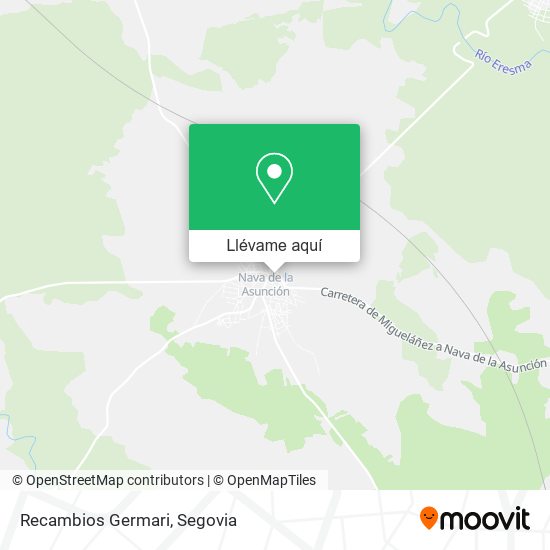 Mapa Recambios Germari