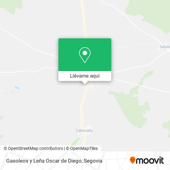 Mapa Gasoleos y Leña Oscar de Diego