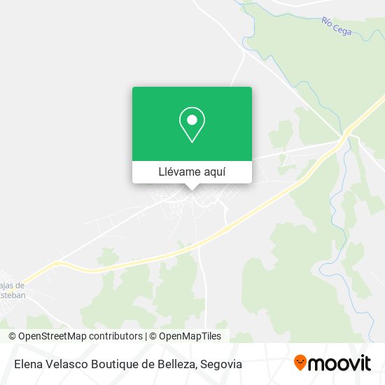 Mapa Elena Velasco Boutique de Belleza