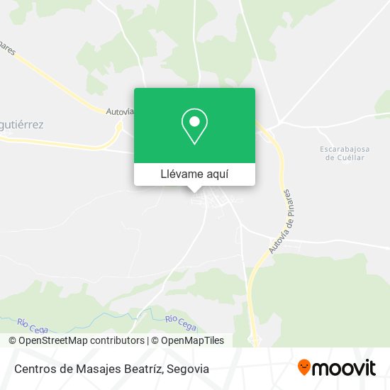 Mapa Centros de Masajes Beatríz
