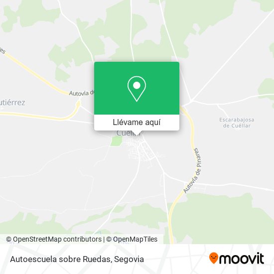 Mapa Autoescuela sobre Ruedas