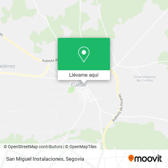 Mapa San Miguel Instalaciones