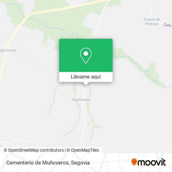 Mapa Cementerio de Muñoveros