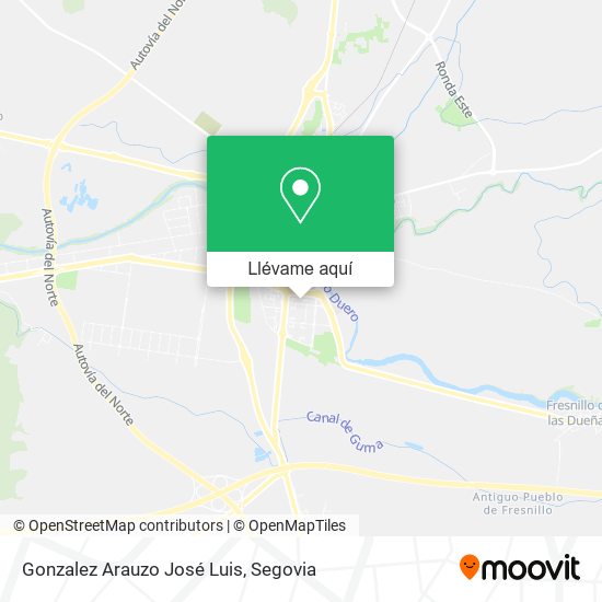 Mapa Gonzalez Arauzo José Luis