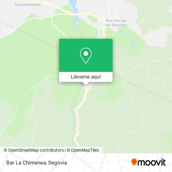 Mapa Bar La Chimenea